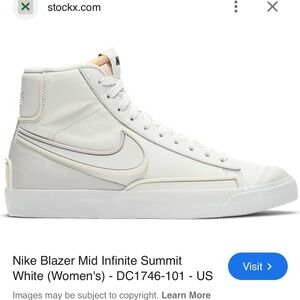 Nike Blazer Mid Infinite White Sneakers
